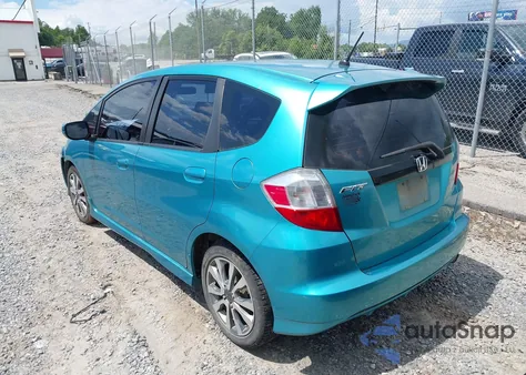 2013 Honda Fit Sport из США, поврежденный, VIN JHMGE8H58DC054387